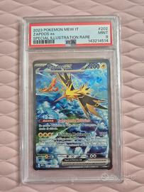 Zapdos EX set 151 PSA 9