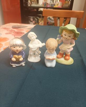 lotto 5 statuine vintage