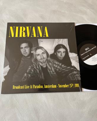 Nirvana Live Paradiso Amsterdam 1991 Limited 500