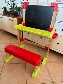 Banco scuola smoby 2 in 1