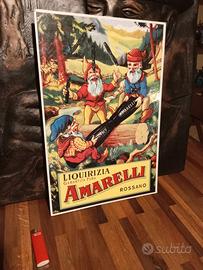 manifesto pubblicitario vintage 