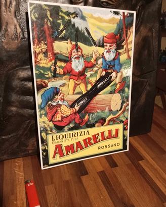 manifesto pubblicitario vintage 