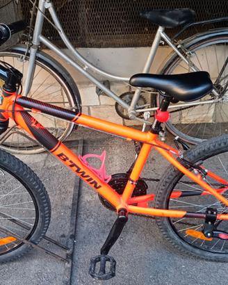Rockrider 500 da 24" arancione