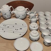 servizio da tavola cristallo e porcellana