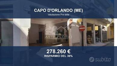 Immobile in asta di 175 m² a Capo d'Orlando