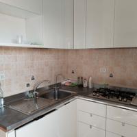 Cucina Scavolini angolare laccato bianco