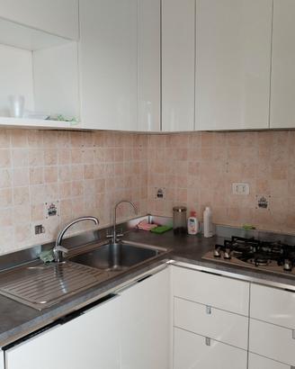 Cucina Scavolini angolare laccato bianco