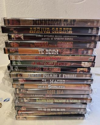 SPAGHETTI WESTERN - Raccolta 18 DVD - Sigillati