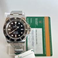 Rolex Submariner No Date ref. 114060 – anno 2017
