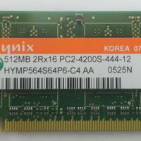 MEMORIA RAM HYNIX 512MB DDR2-667 533MHz SODIMM