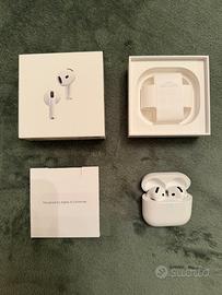 Apple AirPods 4 ANC originali - Ricarica Wireless