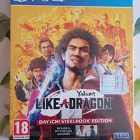 PS4 Yakuza Like A Dragon Nuovo