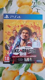 PS4 Yakuza Like A Dragon Nuovo