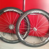 Ruote corsa Zipp 303 carbon + tubolari Tufo nuovi 