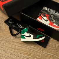 Jordan 1 high green - portachiavi keychain