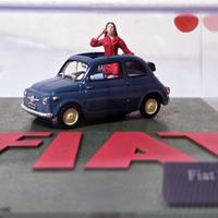 Modellino Auto Fiat Nuova 500 Eco (scala 1/43)