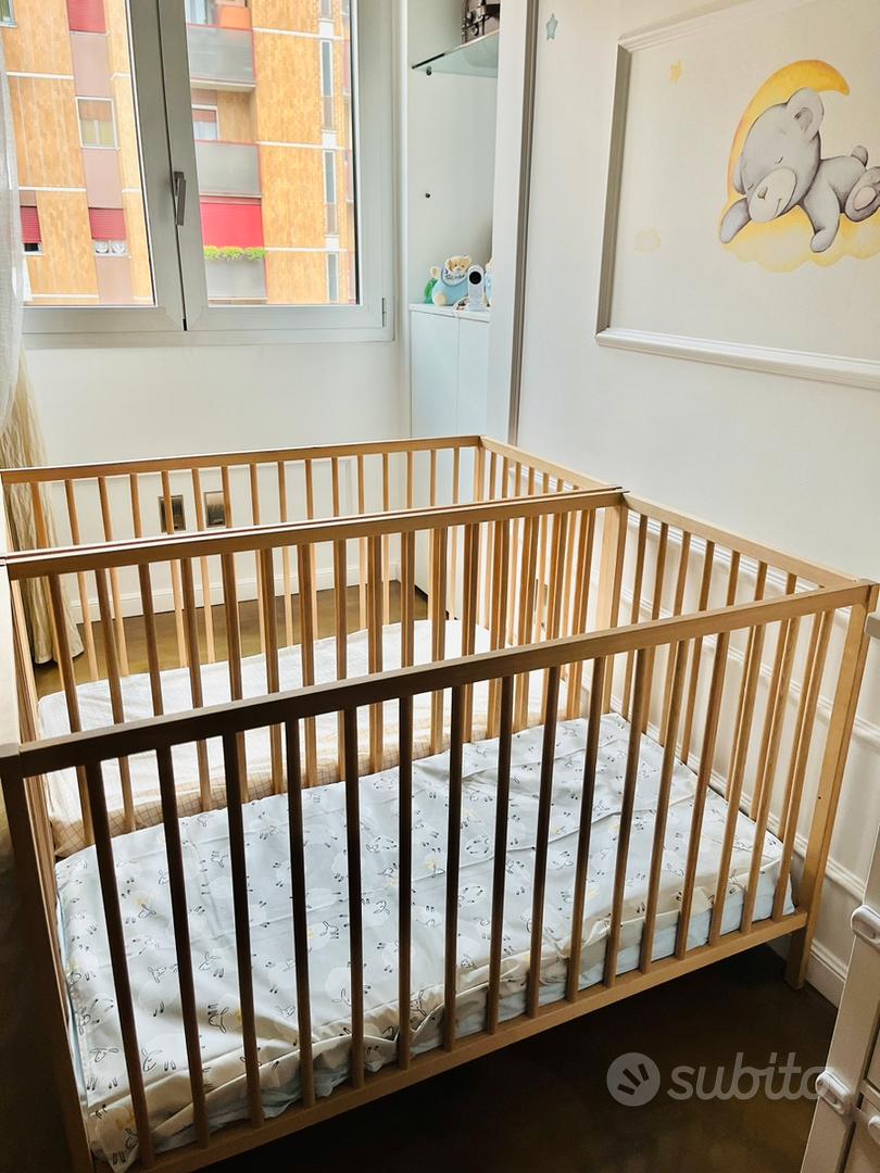 LETTINO 120x60 CON MATERASSO E LENZUOLA - Tutto per i bambini In vendita a  Milano