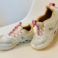Scarpe On taglia EUR 34 bianche/inserti rosa