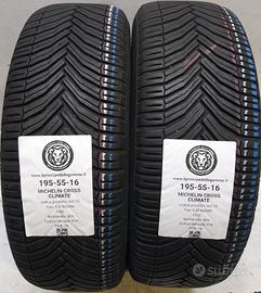 2 GOMME 195 55 16 MICHELIN A64170