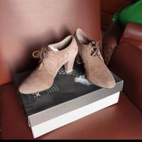 Francesine Geox in camoscio beige