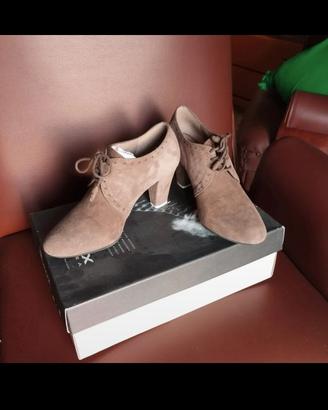 Francesine Geox in camoscio beige