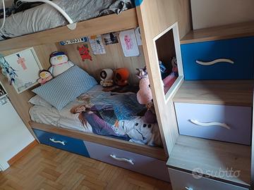 struttura letto a castello 