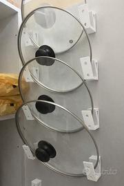 Porta Coperchi Salvaspazio per Cucina