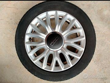 Cerchi in lega fiat 500 da 15 pollici