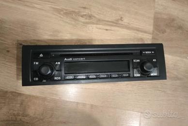 stereo autoradio audi concert