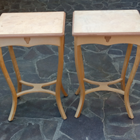 Tavolini in legno nuovi da lucidare
