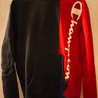 Felpa Champion bicolore blu/rosso – Taglia S (raga