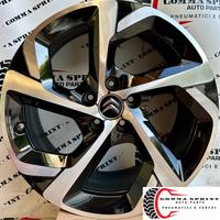 4 CERCHI IN LEGA ORIGINALI R18 CITROEN C5 AIRCROSS