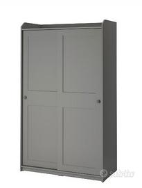 guardaroba Hauga Ikea grigio 