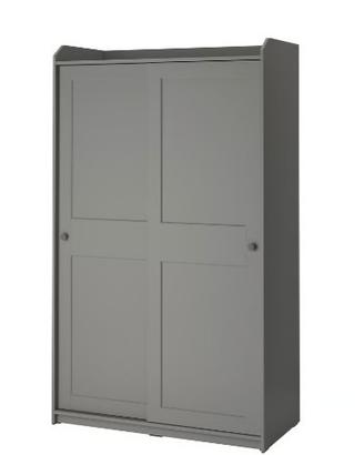 guardaroba Hauga Ikea grigio 