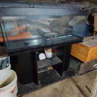 Acquario 100 litri completo di pompa lampada ,term