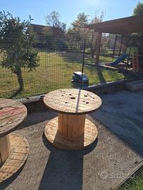 bobine in legno grezze