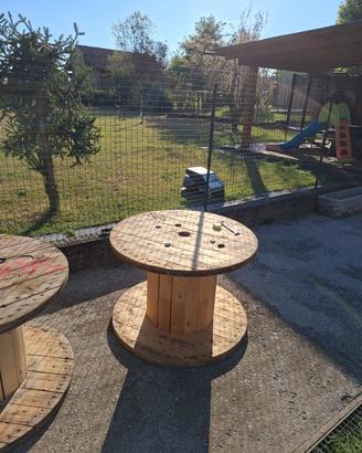 bobine in legno grezze