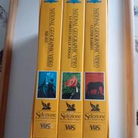 3 Videocassette National Geographic