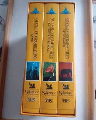 3 Videocassette National Geographic
