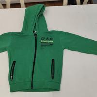 Felpa i-Do bambino verde