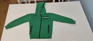 Felpa i-Do bambino verde