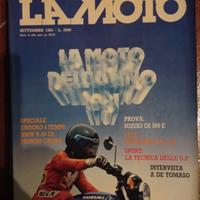 Rivista LA MOTO numero 9 anno 1981
