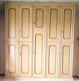 Armadio a 5 Ante per Camera da Letto Matrimoniale 