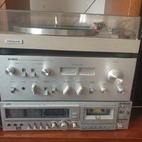 impianto stereo vintage