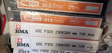 Carta abrasiva impermeabile in fogli