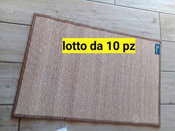 Lotto 10 pz tappetini tiragaffi gatti 60x40