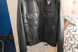 Giacca di Pelle da Aviazione e Moto Retrò