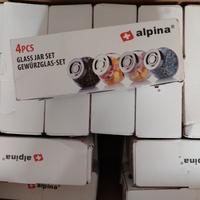 stock 55 confezioni di barattoli porta spezie