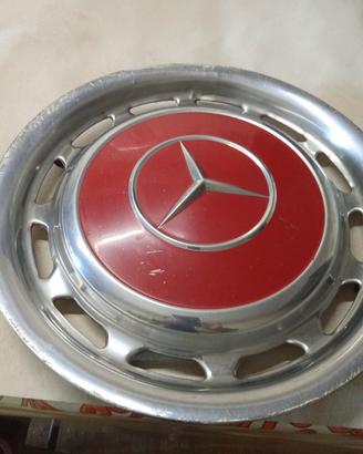 Copri coperchi Mercedes Benz vintage rosso bordeau