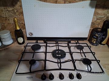 piano cottura ariston 5 fuochi